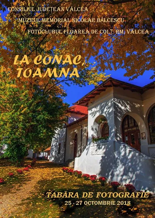 Tabăra de fotografie "La conac, toamna" , ediția a II-a !