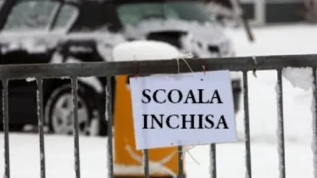 Școli închise în județul Vâlcea !