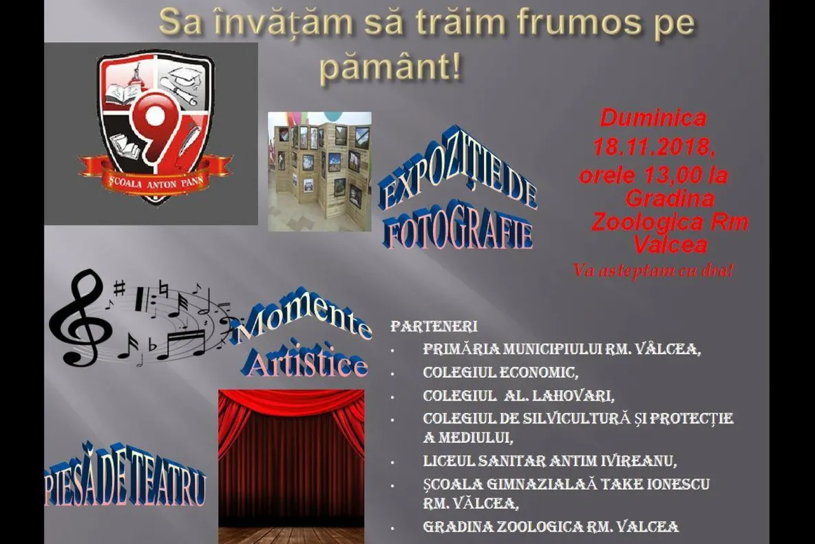 Să învăţăm să trăim frumos pe Pământ!