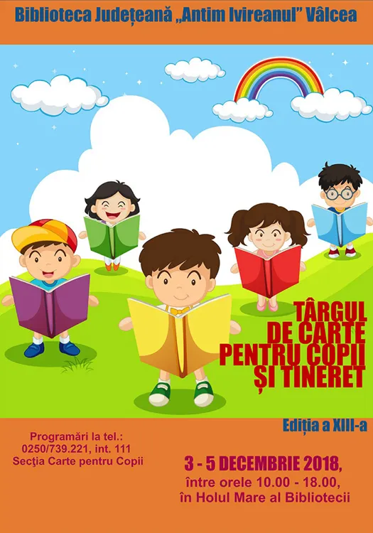 La Vâlcea a început Târgul de Carte pentru tineri