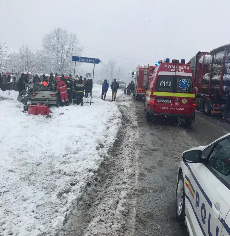 Accident mortal pe DN 67, la Bunesti !