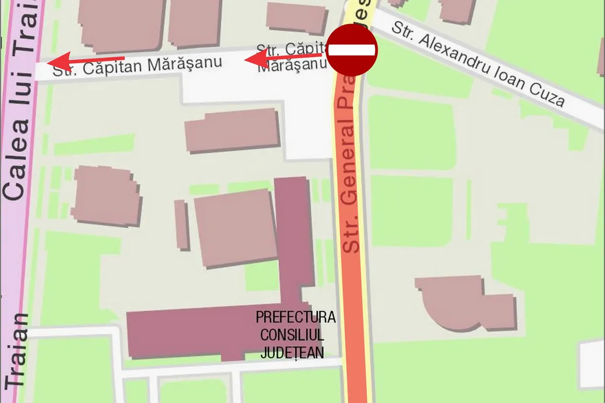 Restricţii de circulaţie ca urmare a unor manifestaţii de protest