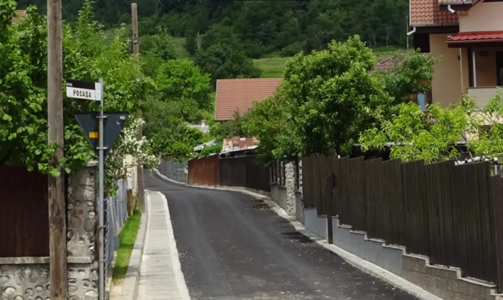 Lucrările de pe strada Lotrului și zona Posada au fost încheiate