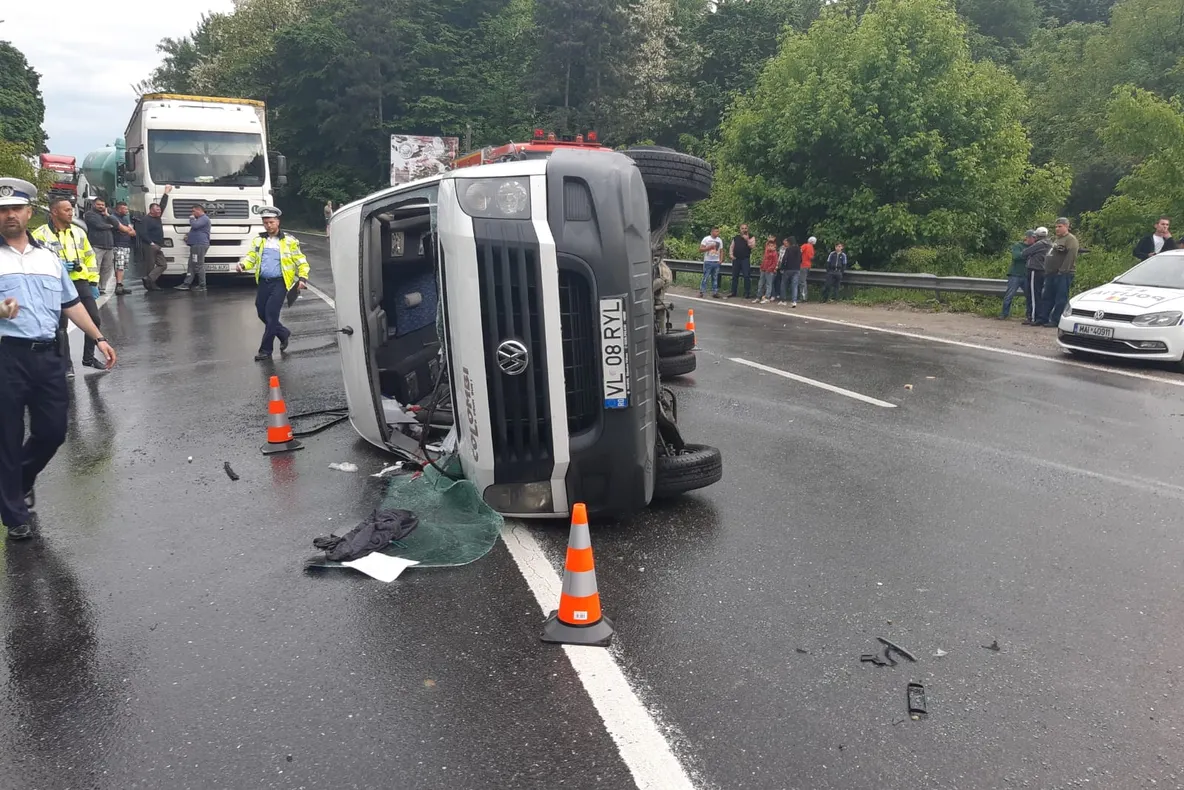 Planul rosu de interventie activat la Bujoreni, Valcea !
