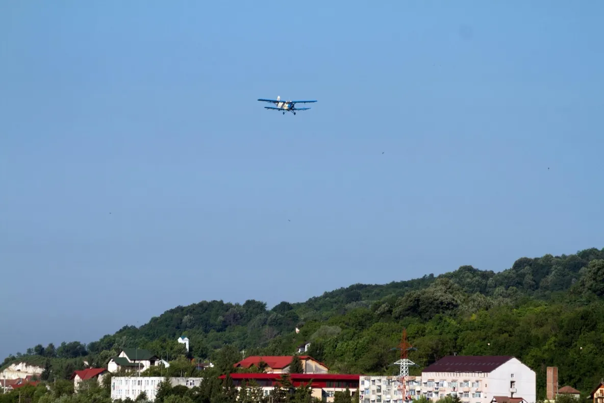 Începe dezinsecţia avio-chimică şi la sol. Avertisment pentru apicultori şi sericicultori !