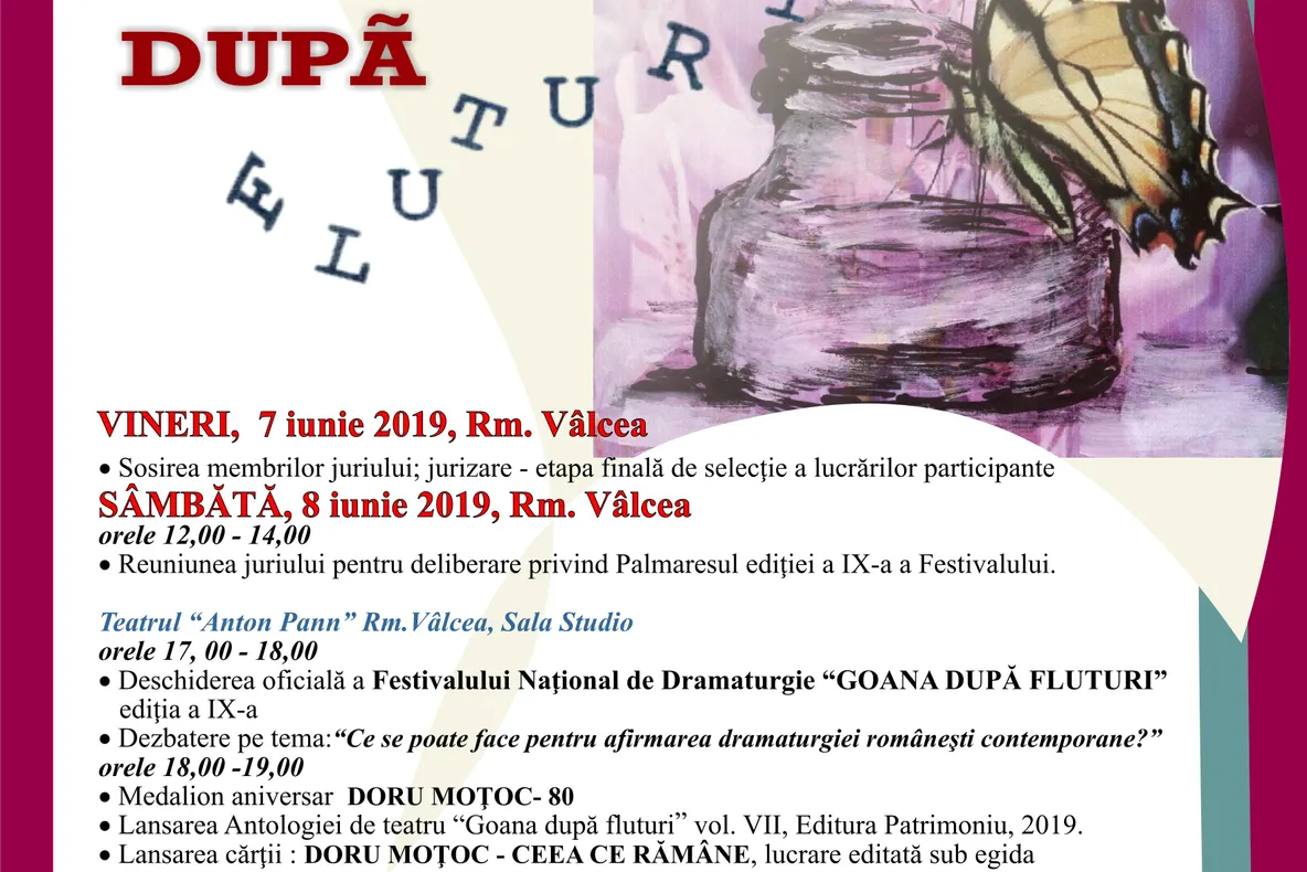 Festivalul Național de Dramaturgie "Goana după fluturi"