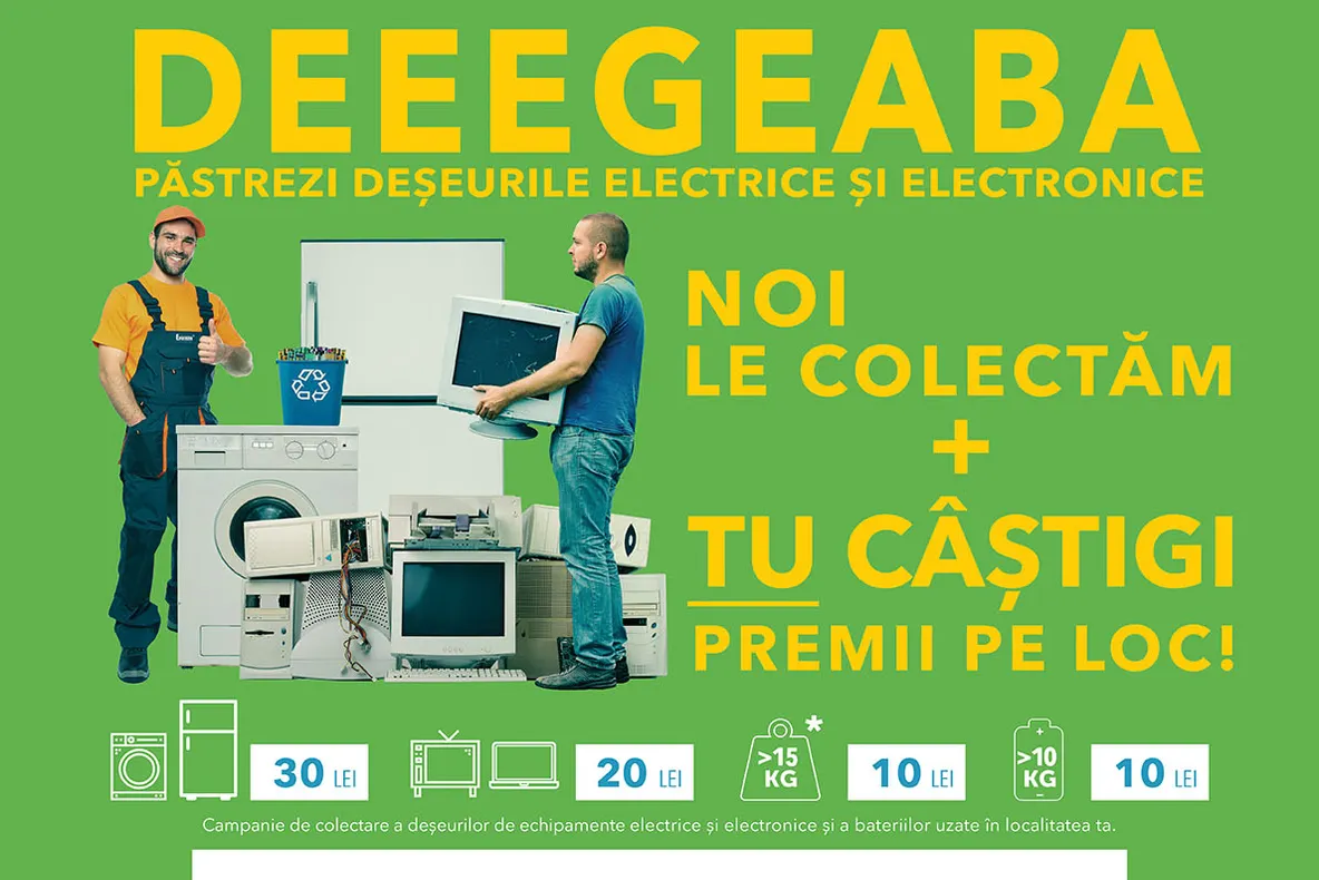 Locuitorii din Râmnicu Vâlcea participă la campania „România Reciclează”!