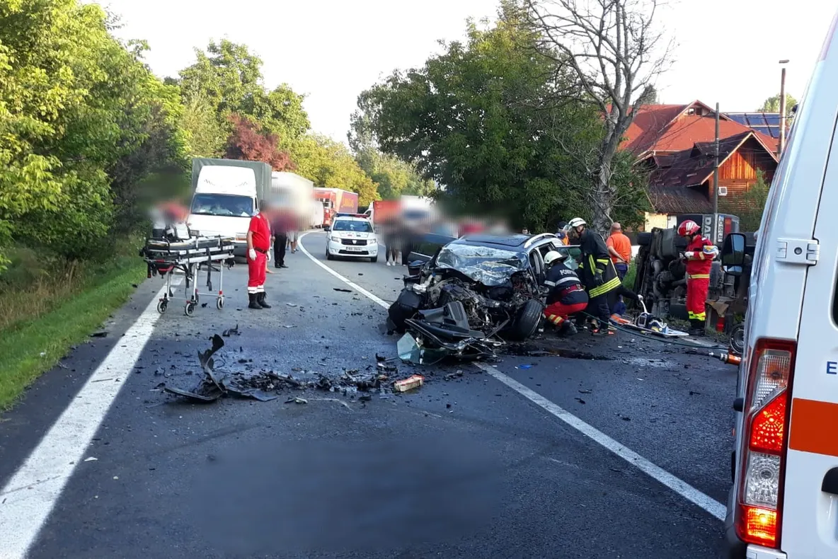 Accident mortal la Seaca, in Calimanesti !