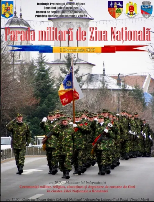 Paradă mâine în Râmnic