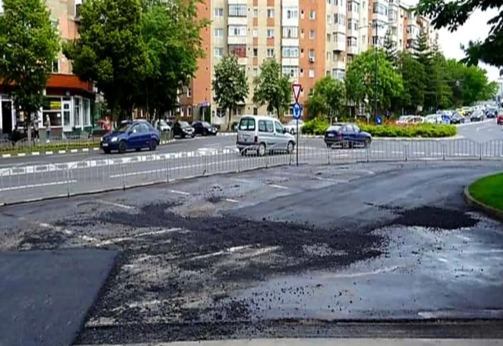 Noi străzi în lucru în Râmnic