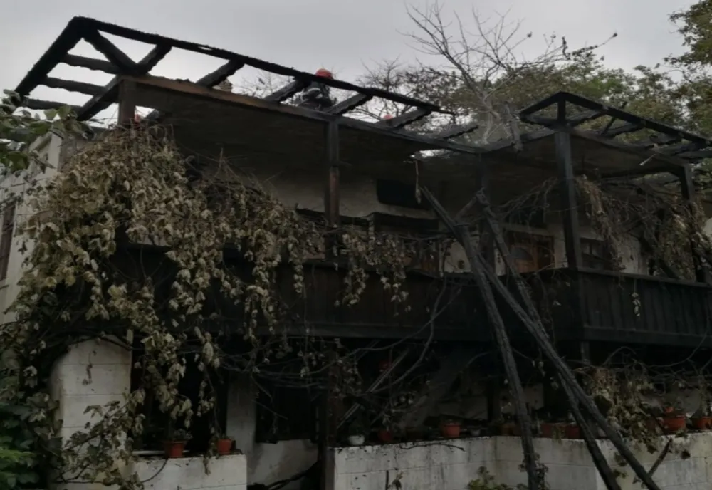 Incendiu în Costești, Vâlcea