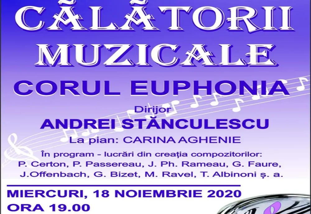 Călătorii muzicale online la Filarmonică 