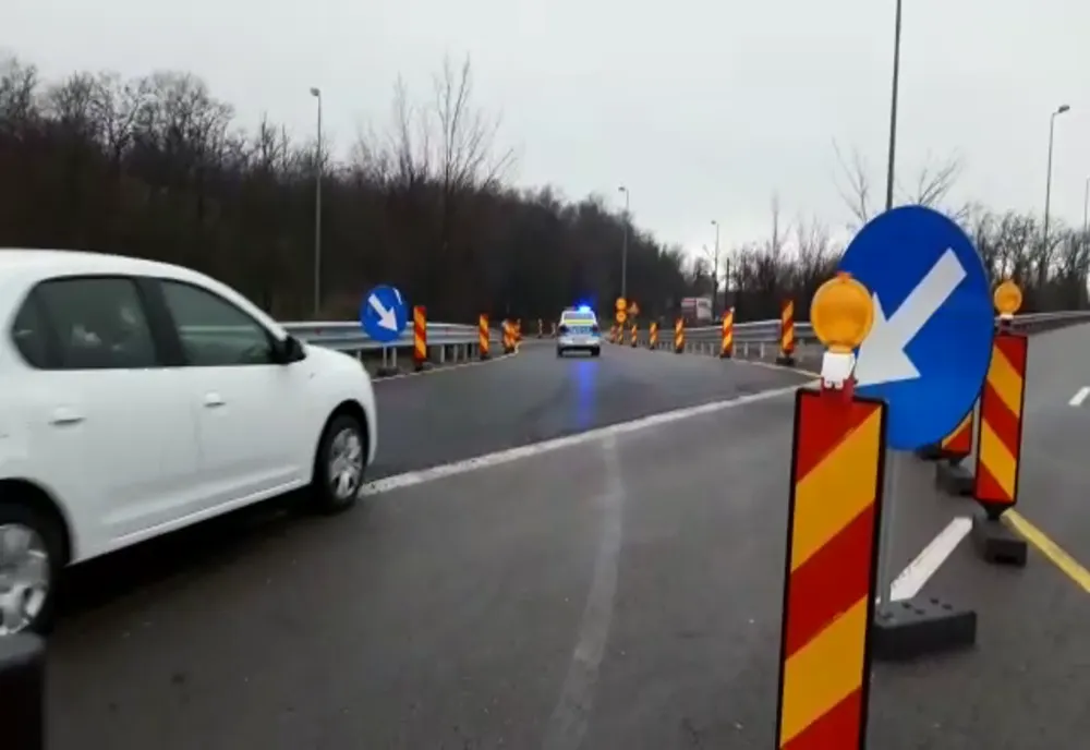 Circulație închisă pentru reprize de 20 de minute, în Vâlcea