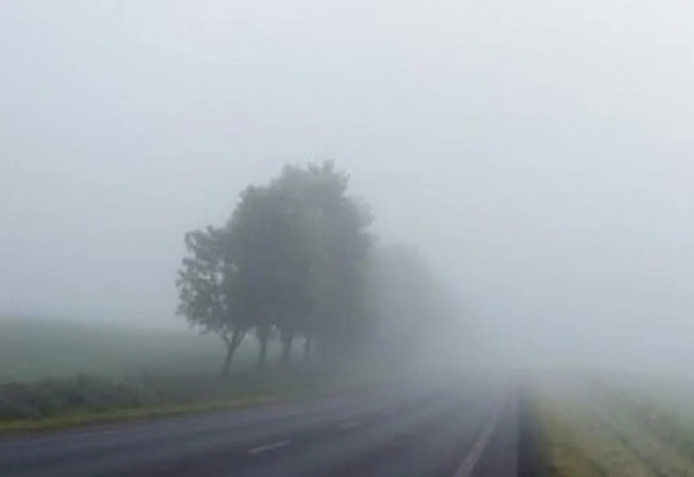 Ceață pe DN 2A