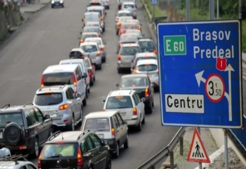 Valea Prahovei, din nou aglomerată