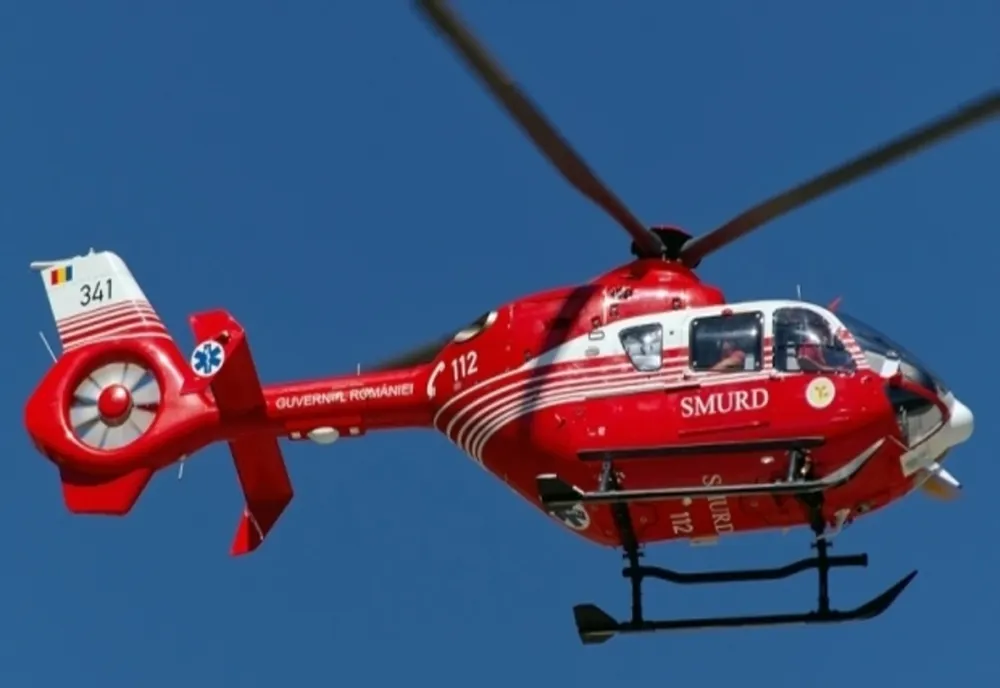 Elicopter chemat la Mănăstirea Pătrunsa