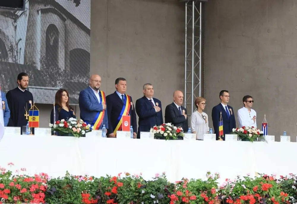 Ziua imnului naţional al României sărbătorită în Râmnic 