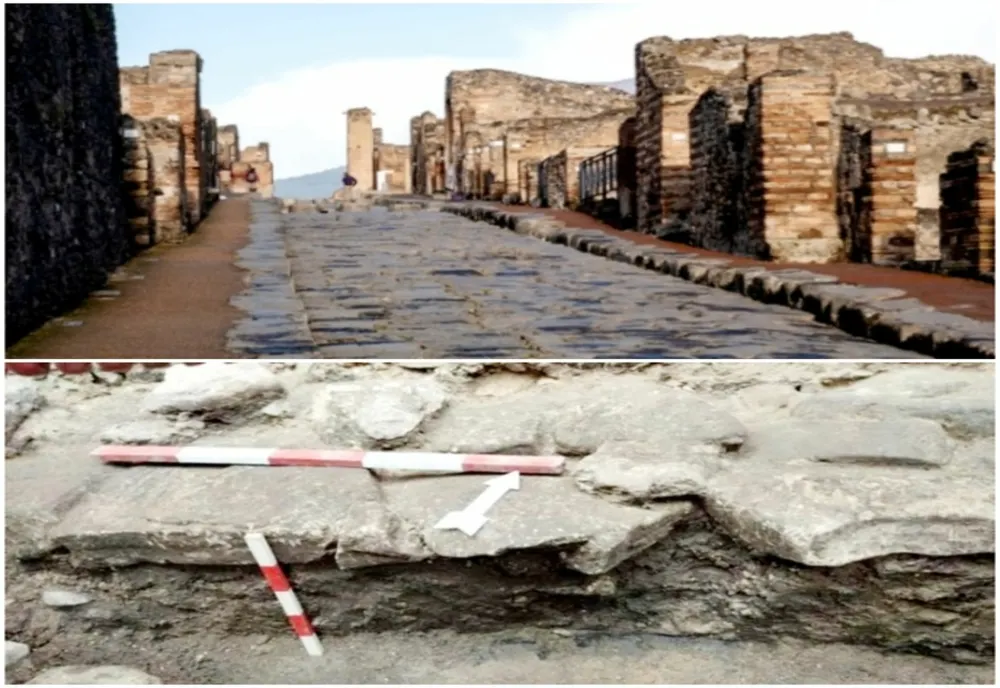 Descoperire uimitoare. Drum roman, vechi de 2.000 de ani, în centrul unui oraș din România