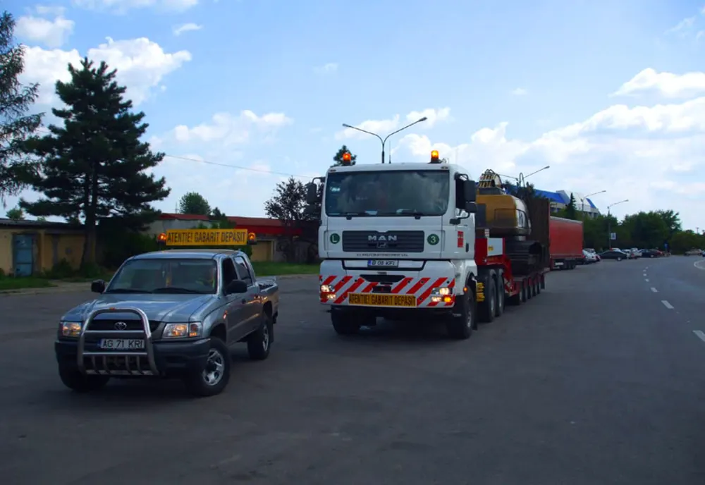 Transport agabaritic la această oră