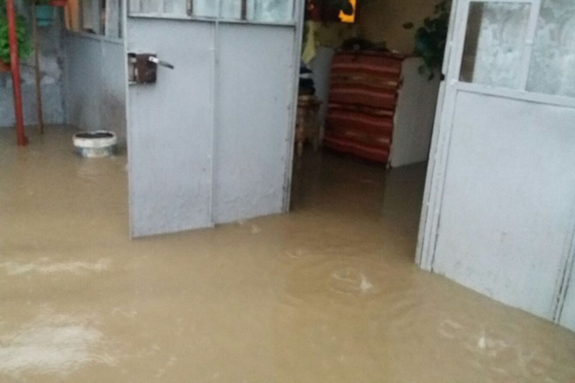 Inundatii in Drăgășani in aceasta seara