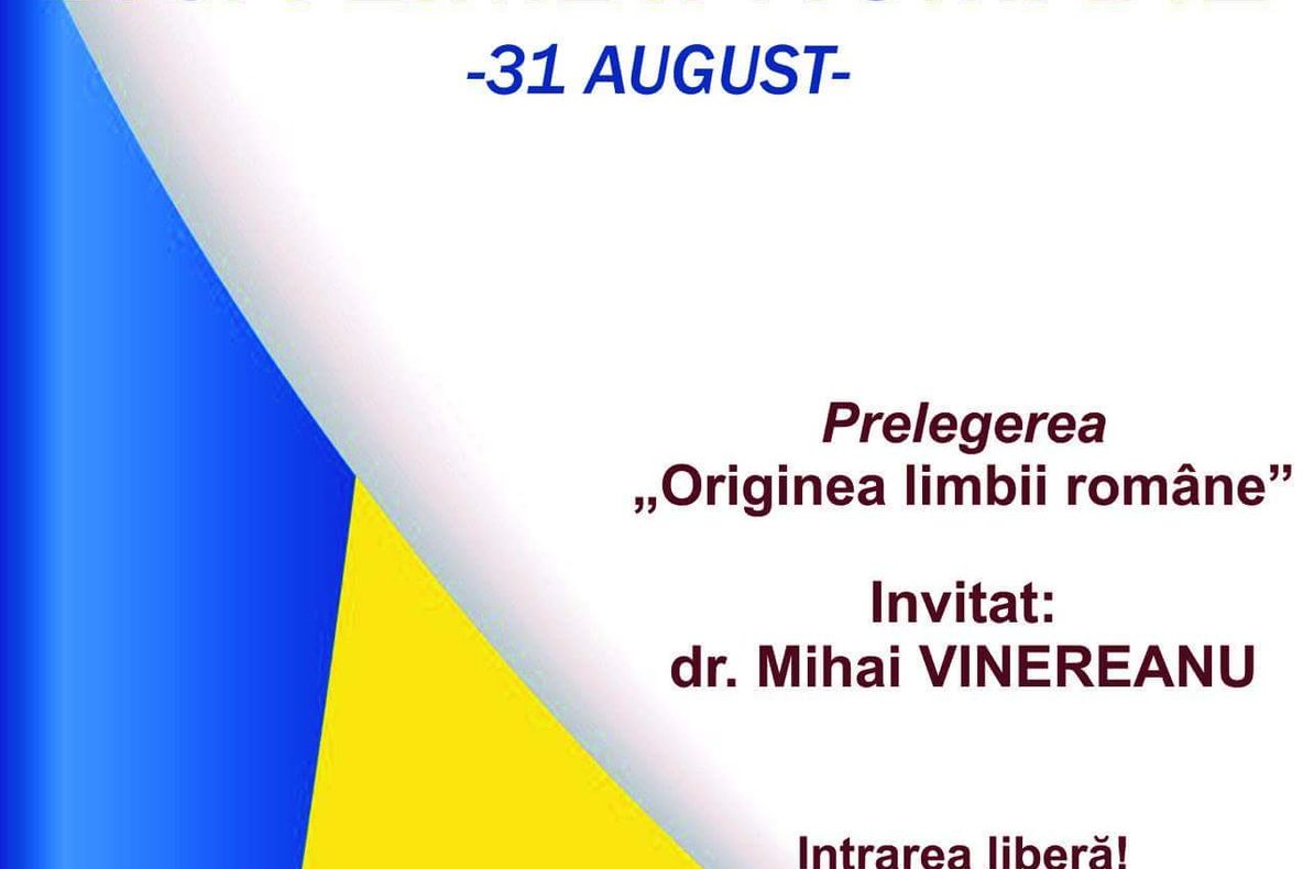 Controversatul lingvist vâlcean Mihai Vinereanu, in conferința la Ramnicu Valcea