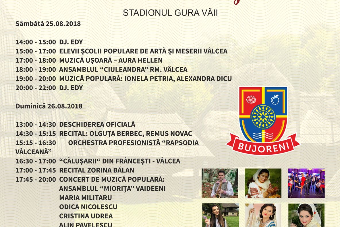 Zilele comunei Bujoreni