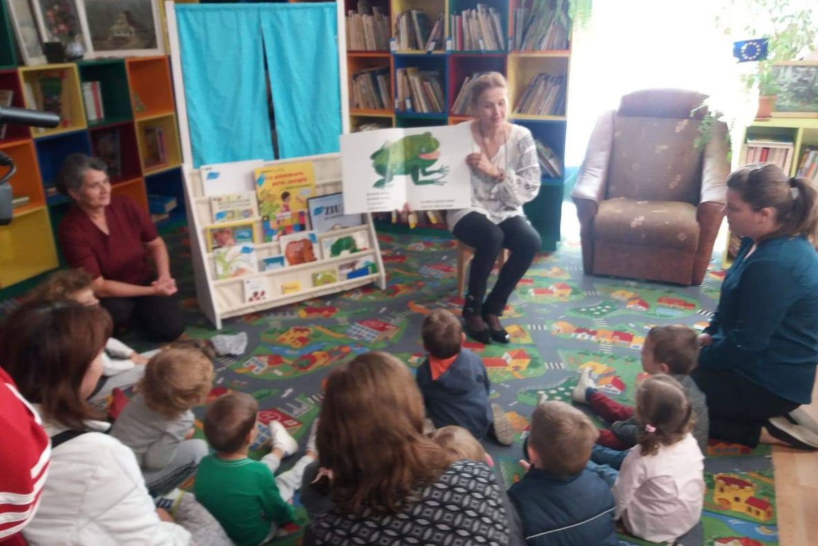 Programul de lectură in grădinițe, lansat in județul Vâlcea