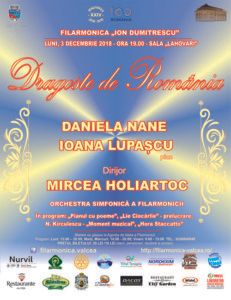 Concert festiv la Filarmonica Ion Dumitrescu !