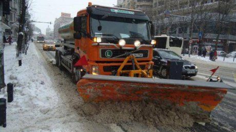 Intervenții pe timp de iarnă la Vâlcea !