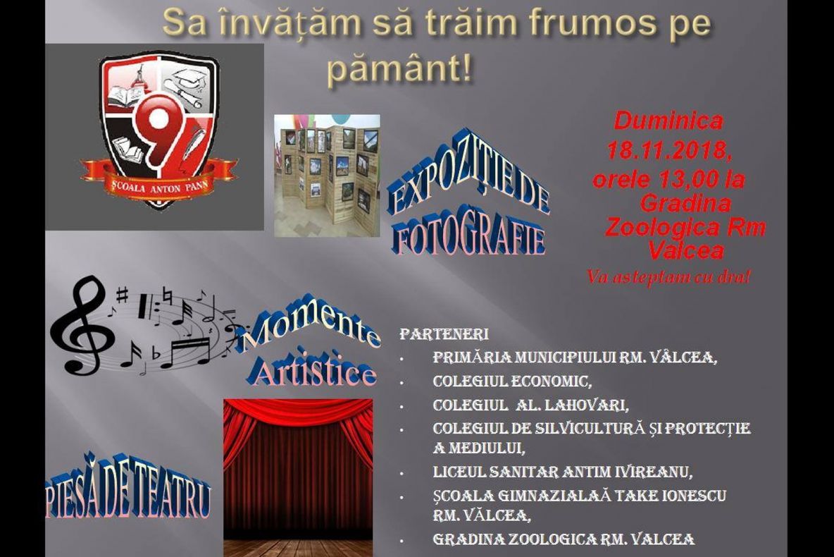 Să învăţăm să trăim frumos pe Pământ!