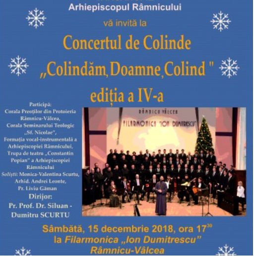 Concert de Colinde la Filarmonica „Ion Dumitrescu”