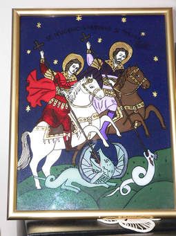 " Lumina Crăciunului " - expoziție de icoane la Consiliul Județean !