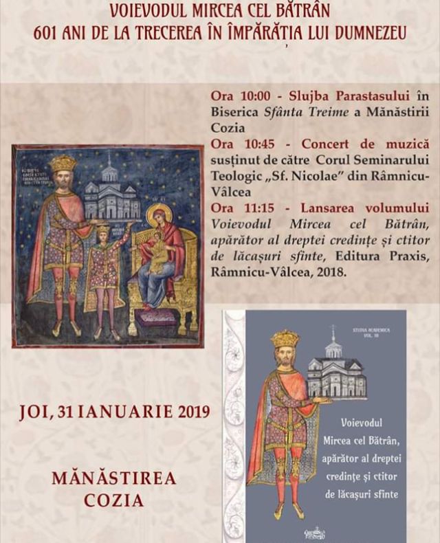 Mircea cel Bătrân, 601 ani