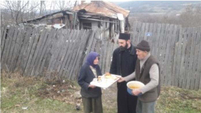 Ajutoare pentru cei nevoiași oferite de Parohia Valea Bisericii-Orlești