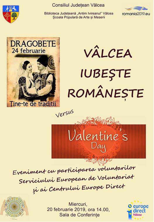 Dragobetele și Tradițiile primăverii, celebrate de tinerii vâlceni