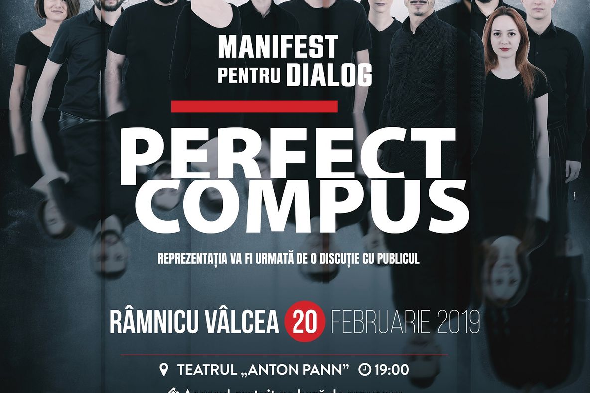 ”Perfect compus”, spectacol de exceptie la Teatrul Anton Pann !
