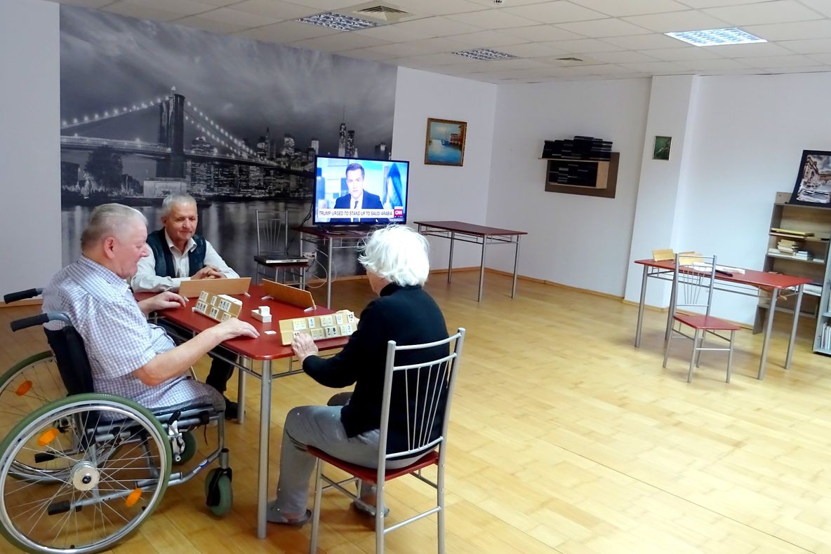Centrul Rezidenţial pentru Persoane Vârstnice găzduieşte 74 de seniori