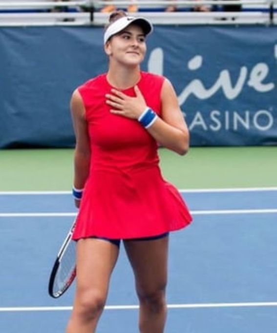 Bianca Andreescu, învingătoare la Indian Wells