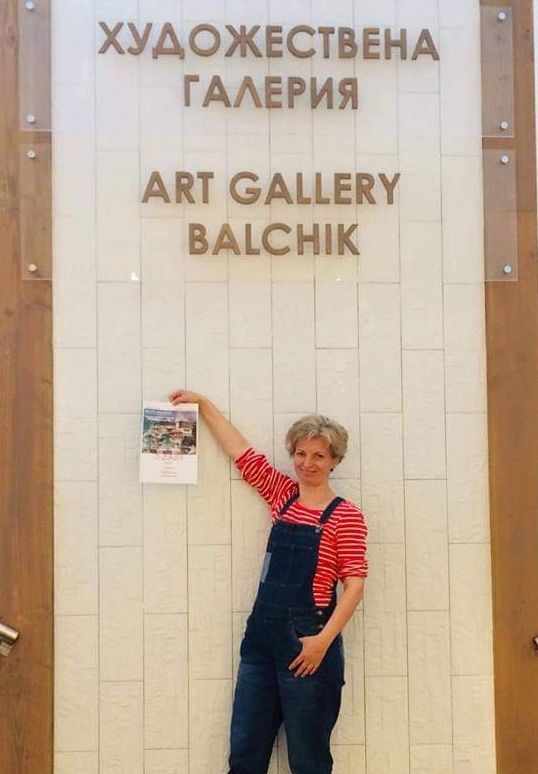 Un pictor vâlcean și- a expus lucrările în locul preferat al Reginei Maria