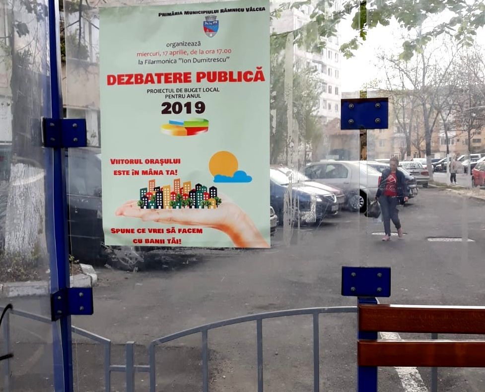 Dezbatere publică a proiectului de buget local pe 2019 la Râmnicu Vâlcea