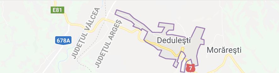 Circulație restricționată pe DN7, zona Dedulești