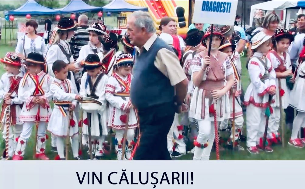 Alaiul călușarilor ajunge la Râmnicu Vâlcea