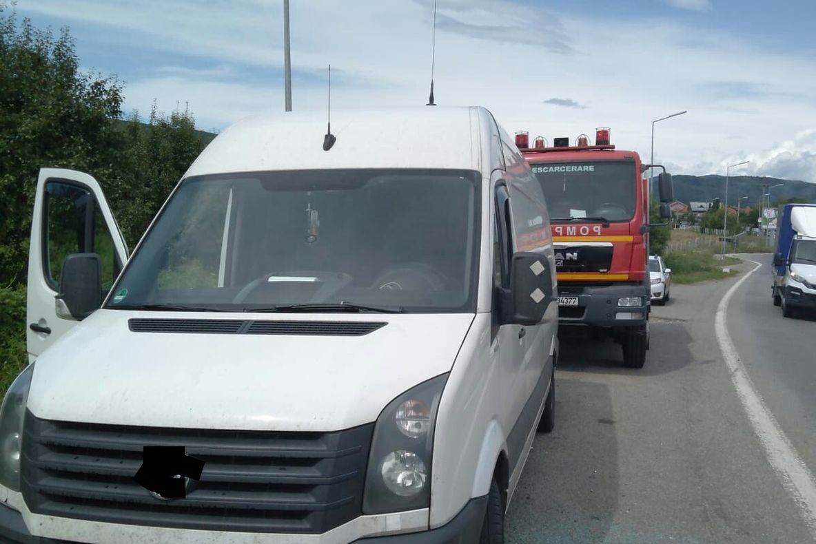 Sofer gasit mort la volan in Valcea !