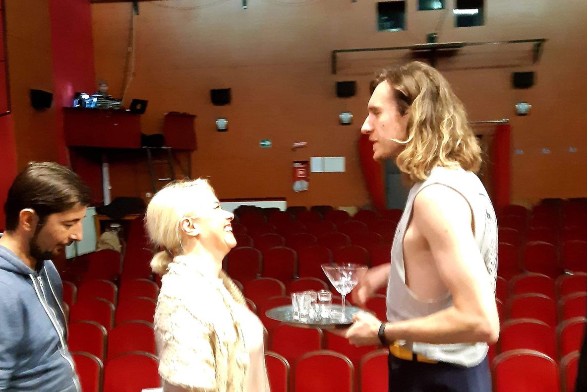 Repetiții pentru o nouă premieră în regia lui Vlad Popescu, în Ramnic