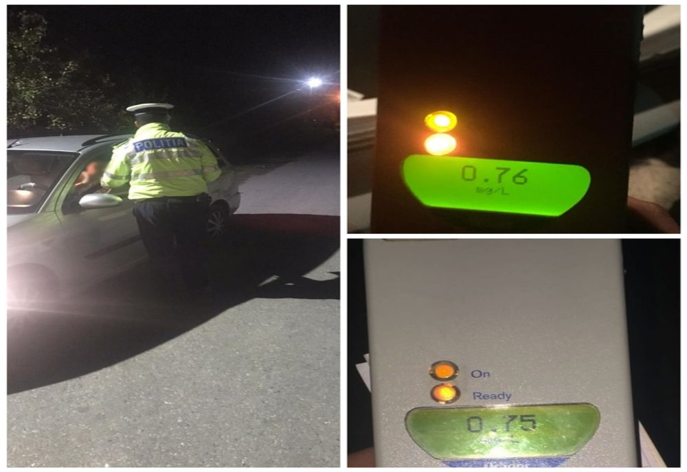 Consumul de alcool la volan în atenția polițiștilor vâlceni