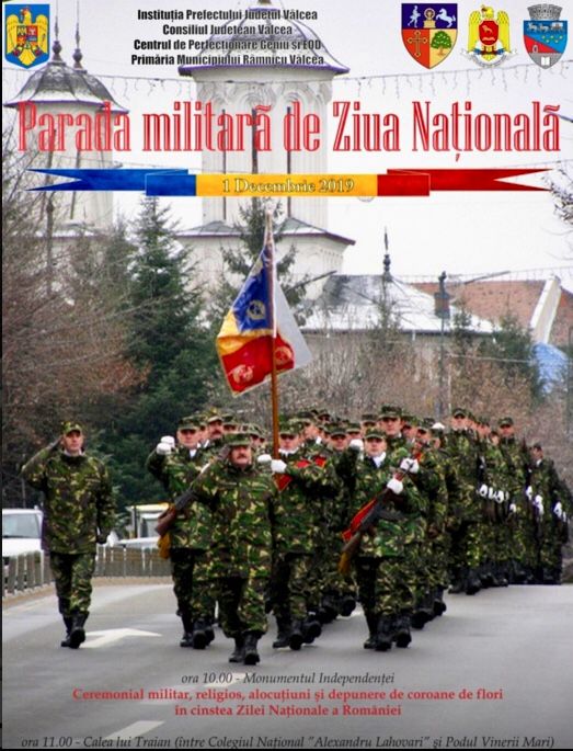 Paradă mâine în Râmnic