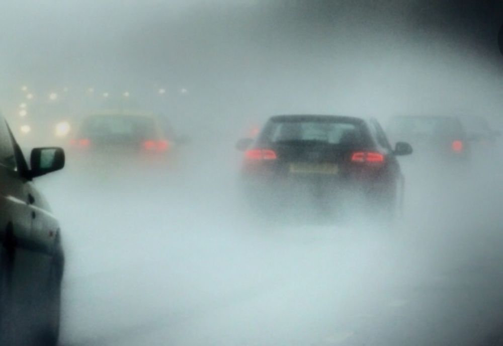 Condiții de ceață în această dimineață