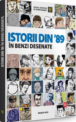 Primul album format din benzi desenate, despre Revoluția din 1989