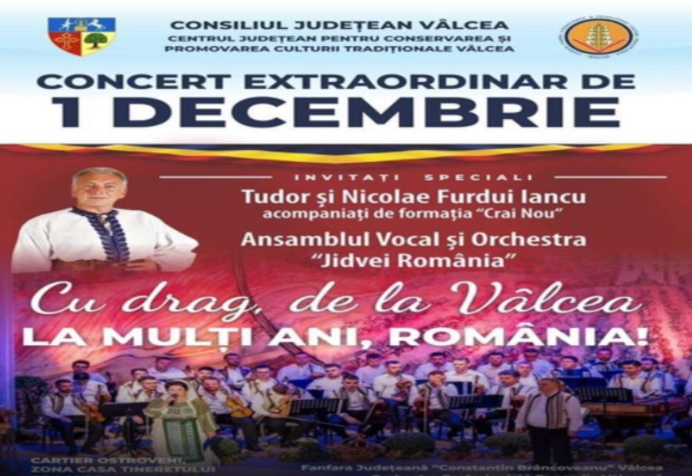 Concert dedicat zilei naționale a României, în Râmnic