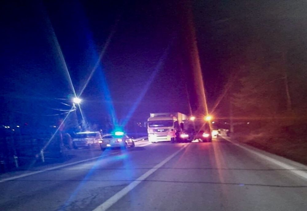 Circulație blocată parțial pe DN7